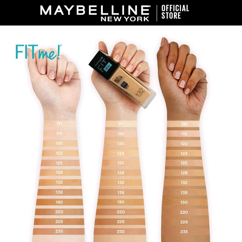 Maybelline Fit Me + Matte Porelles Foundation/Maybelline Foundation