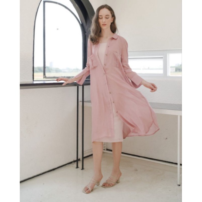 Dress Valentine Pink Bundling Set MAVEN Christian Silk Dress Red Blossom and Mellisa Inner Dress in 