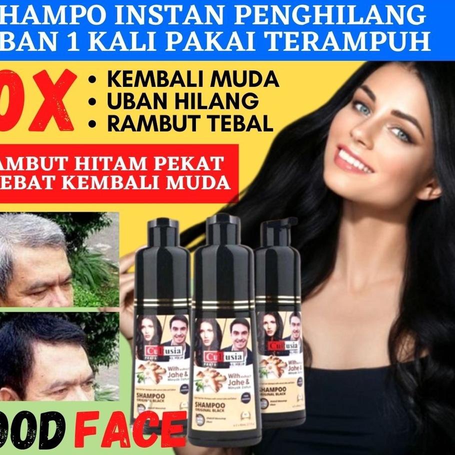 ◄ CULTUSIA SHAMPOO 160ML ORIGINAL BLACK - SHAMPO UBAN - PENGHILANG UBAN - SAMPO PENGHILANG UBAN ♪