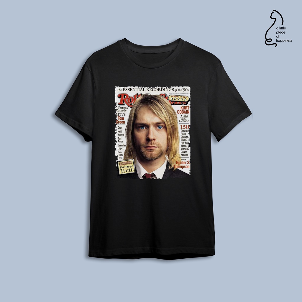 Kurt Cobain - Magz tee / Kaos Kurt Cobain - Magz