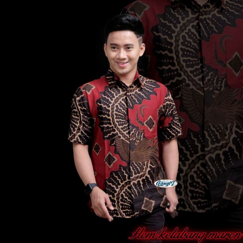 KEMEJA BATIK PRIA LENGAN PENDEK BIG SIZE JUMBO M.L.XL.XXL.3XL.4XL.5XL.6XL.7XL.8XL.10XL