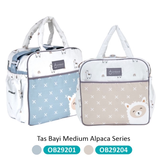 Omiland Tas Bayi MEDIUM ALPACA Series