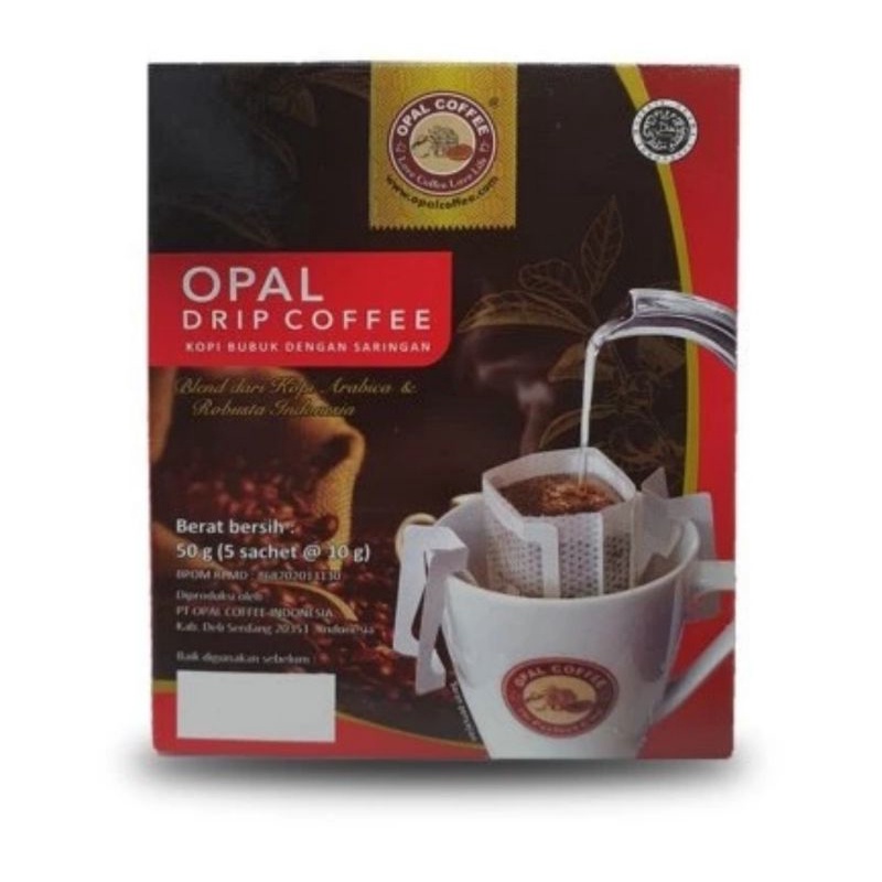 

Opal Drip Coffee Arabica Blend 50gram