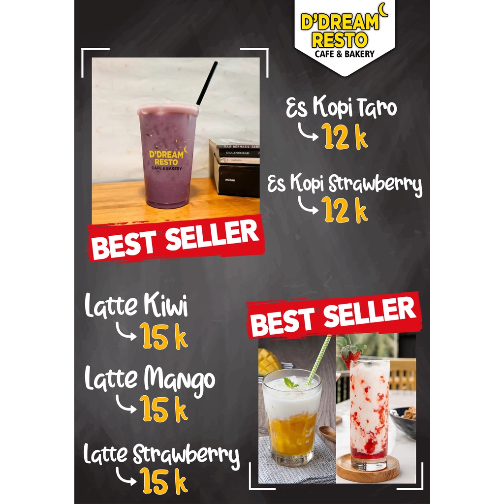 Jasa Edit Design Menu / Jasa Edit Menu Sehari Jadi / Cetak Buku Menu