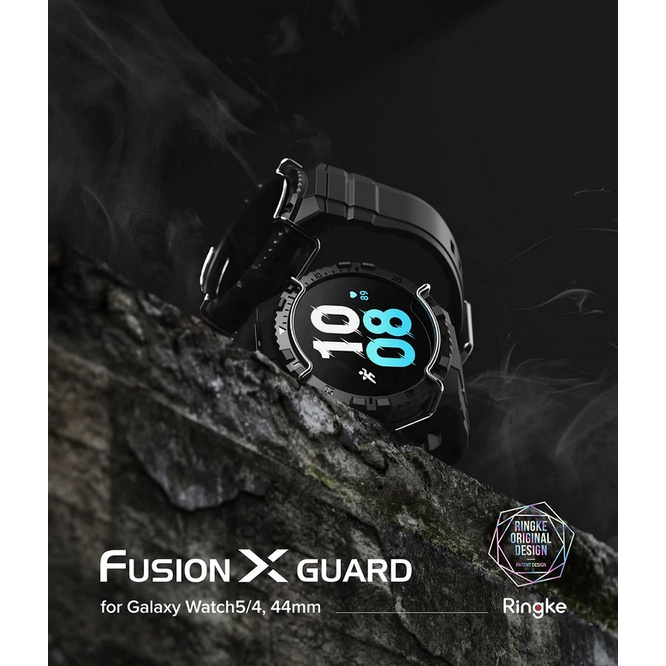 Original Ringke Fusion-X Guard for Galaxy Watch 5/4 44mm Case + Band