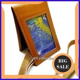 

sparepart iD card holder kulit asli - name tag kulit asli - name tag holder kulit asli double magne