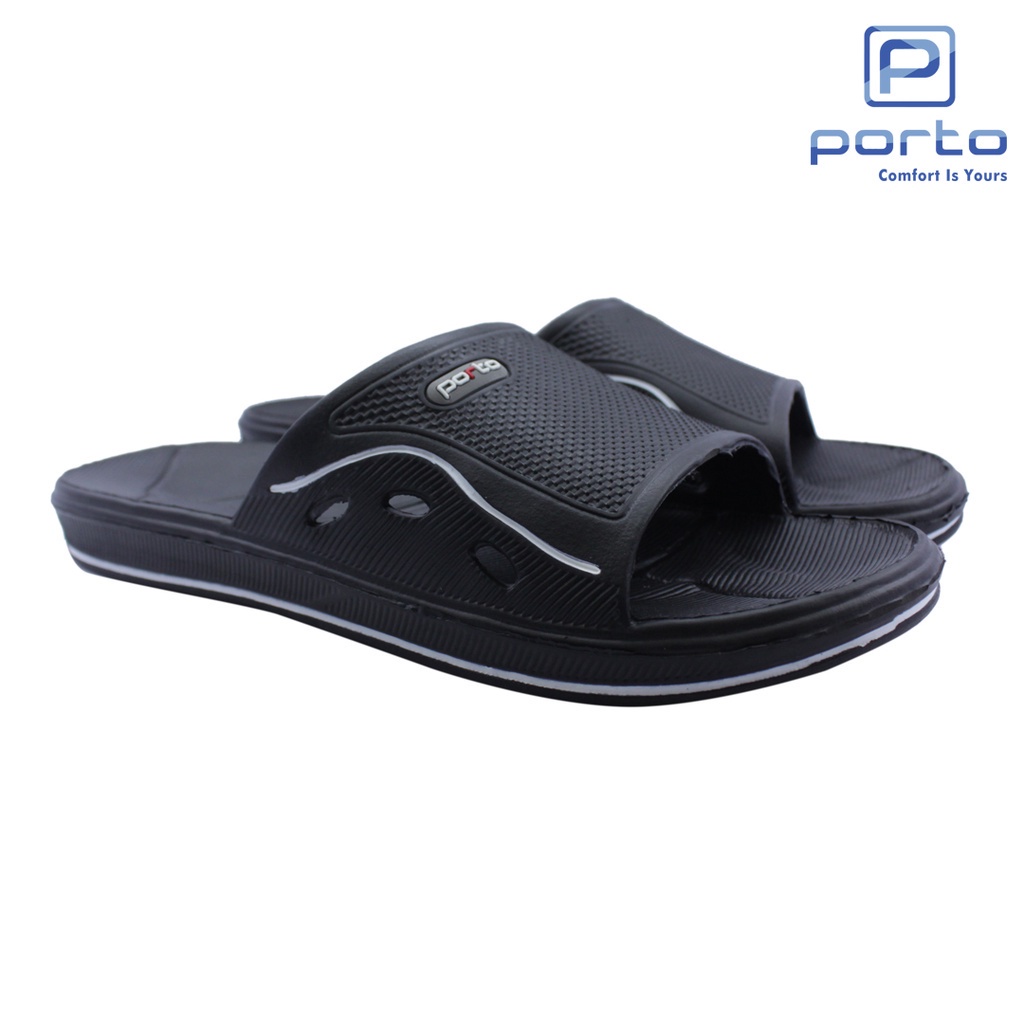 BB PORTO 1002M Sandal Pria Pantai Slippers Selop Keren Nyaman &amp; Berkualitas