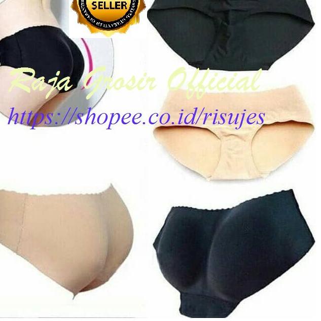 Limited✅Bonus Masker-Celana Dalam Busa Pantat Palsu Mutu Jamin bagus / CD Busa Bokong / Booty Sponge