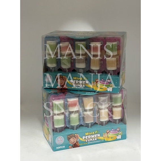 

Permen Lunak Mint Aneka Rasa Buah Roll Pelangi Candy isi 30 pcs