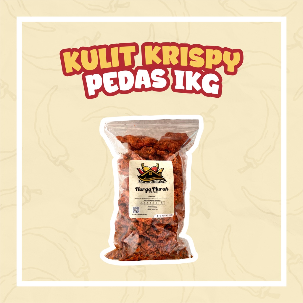 

KULIT AYAM CRISPY PEDAS 1 KG
