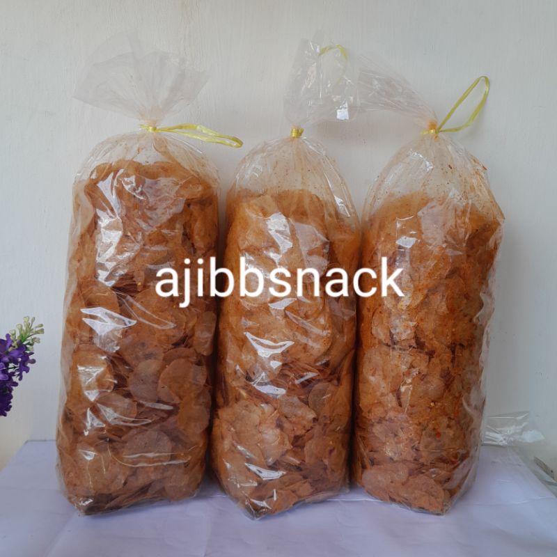 1 KG// KERIPIK KACA keripik beling 1kg