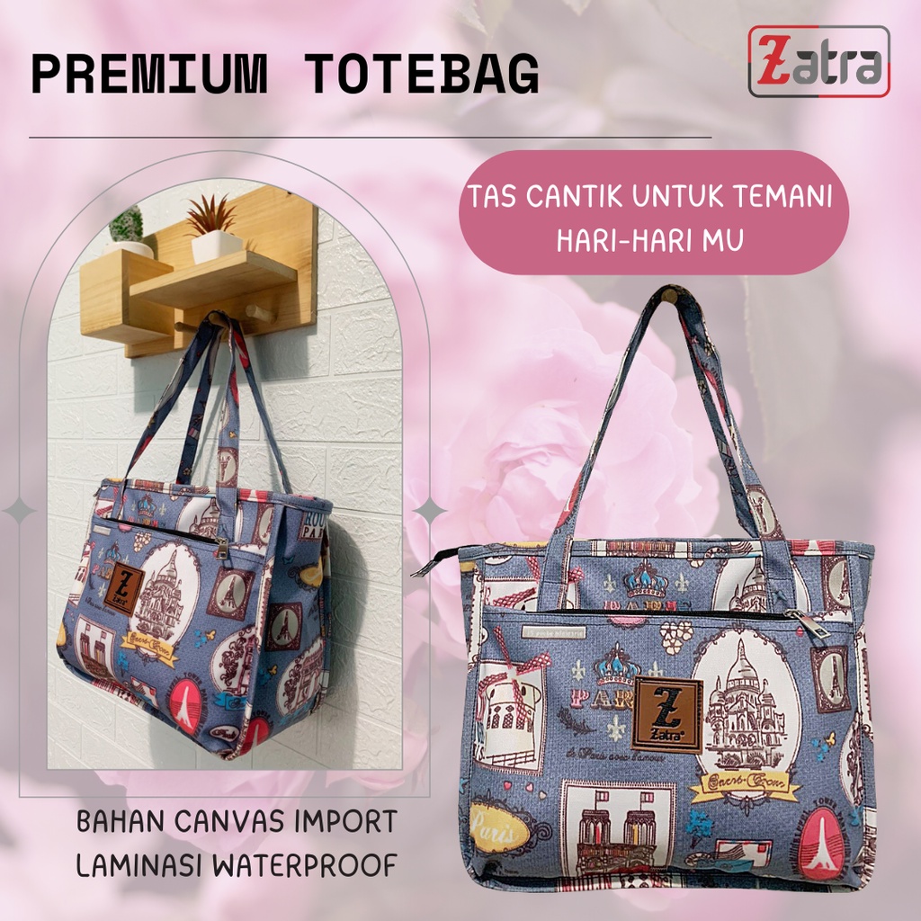 TAS WANITA TOTEBAG PREMIUM WATERPROOF JUMBO