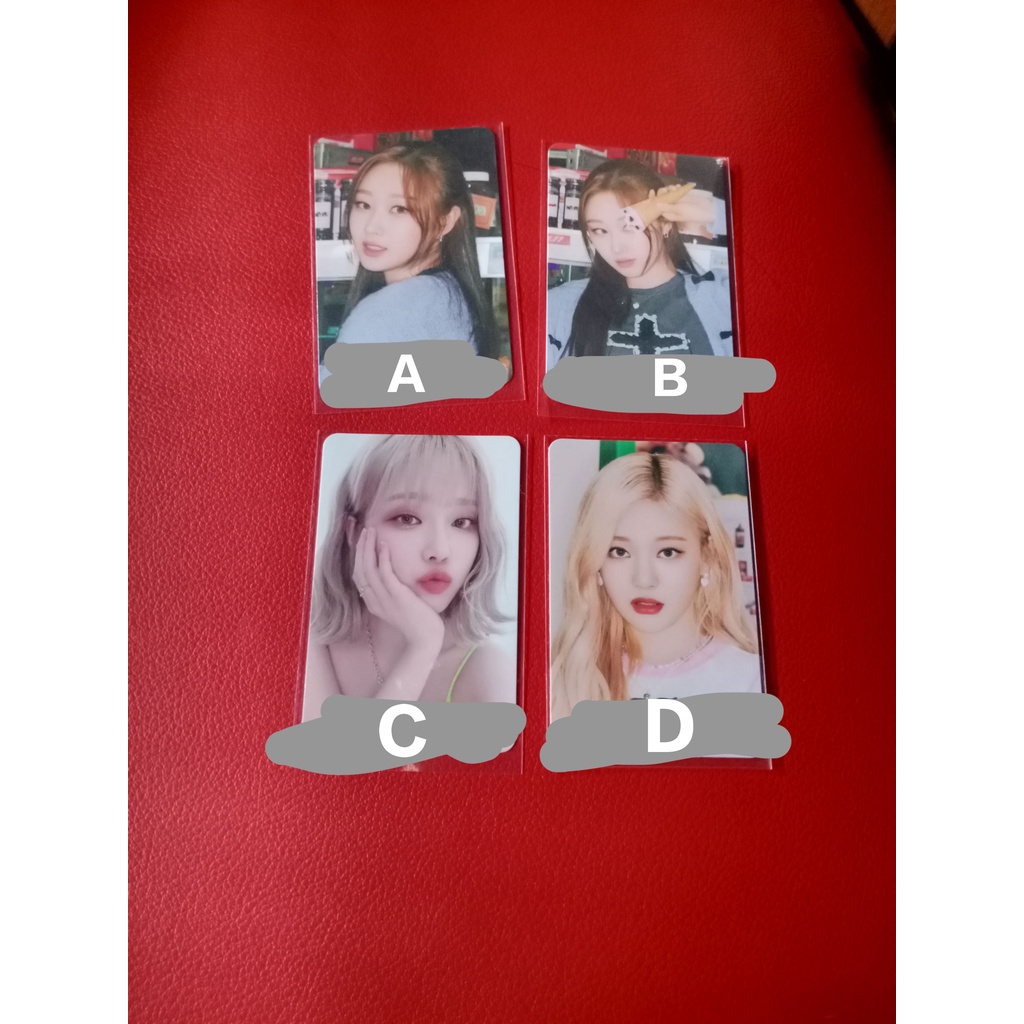 Photocard aespa (fortune card aespa) SEASON’S GREETINGS