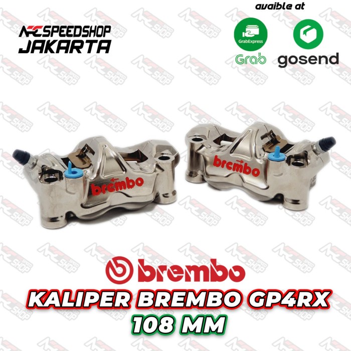 Kaliper Brembo Gp4Rx 108Mm Left & Right Kaliper Brembo 1 Set #Original