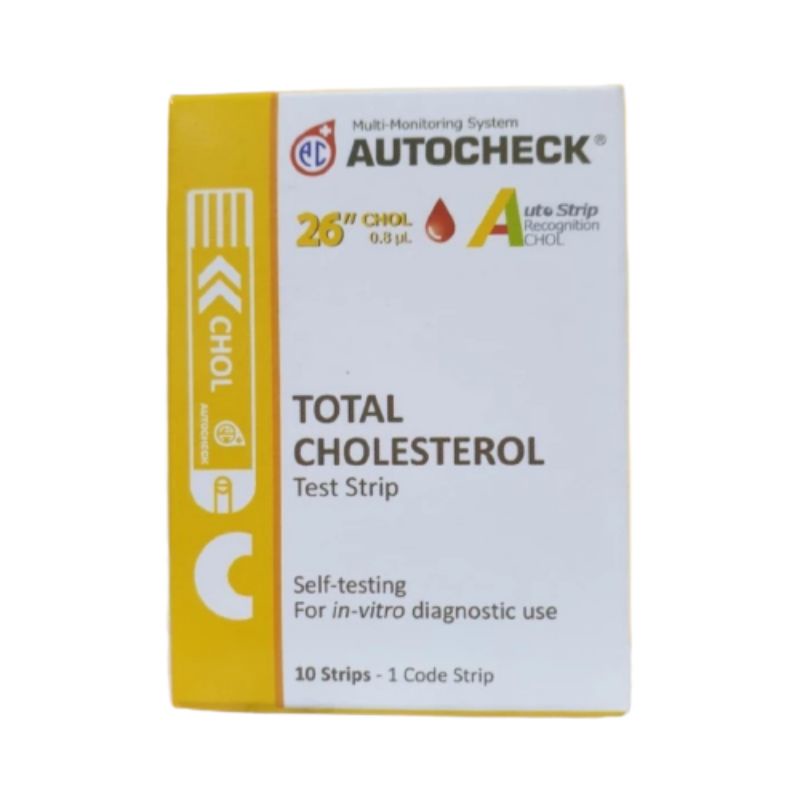 Strip Kolesterol Autocheck Cholesterol Strip Kolesterol Stik Kolestrol