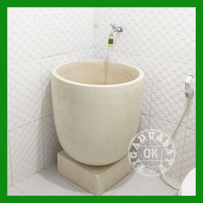 Bak Mandi Teraso Bakul Besar Handmade