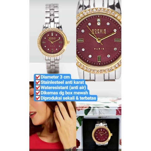 jam tangan wanita Shopie Martin