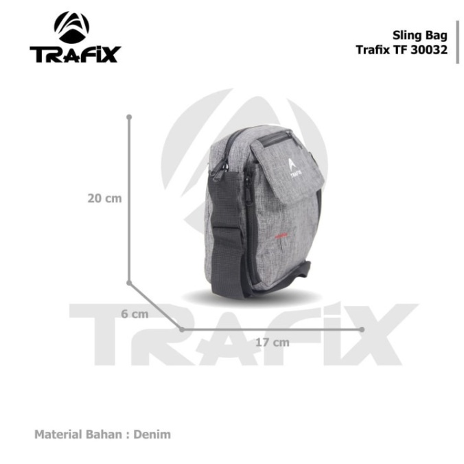 [KLIKTAS] Tas slempang pria TRAFIX - TF 30032 - sling bag gaul