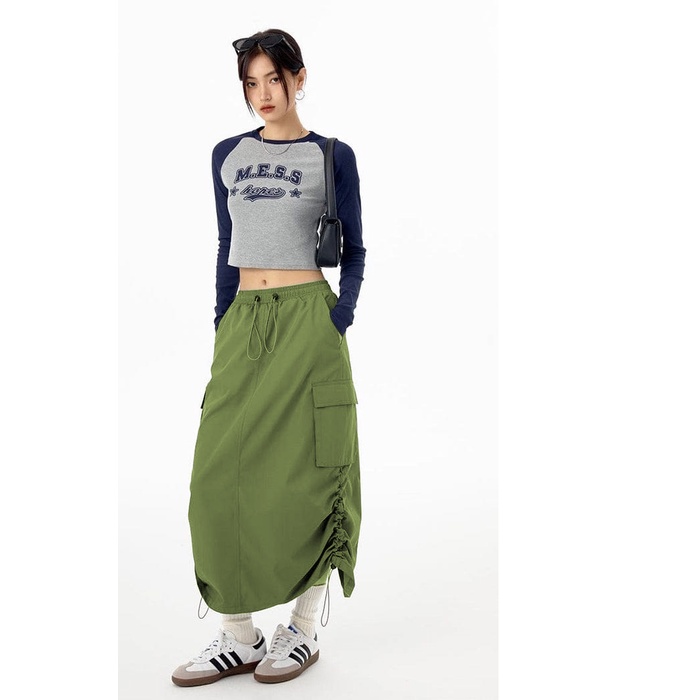 rok serut gotik srunge punk rok wanita