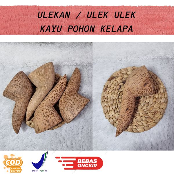 COD / Ulekan Kayu Kelapa BESAR / Ulegan Kayu Kelapa BESAR / Ulek Uleg / Ulek Ulek Kayu / Ulekan Cobe