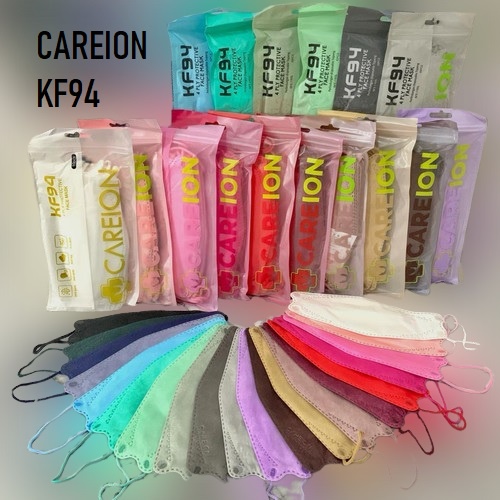 MASKER KF94 WARNA CAREION ORIGINAL ISI 10 PCS