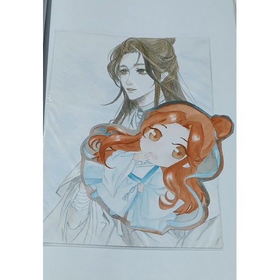 Sketsa gambar anime. Heaven's official blessing gambar sketsa A5