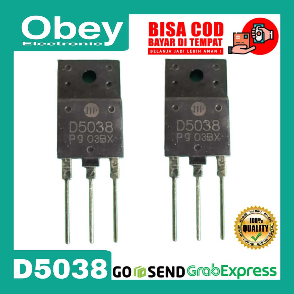 Transistor D5038/D 5038 Original