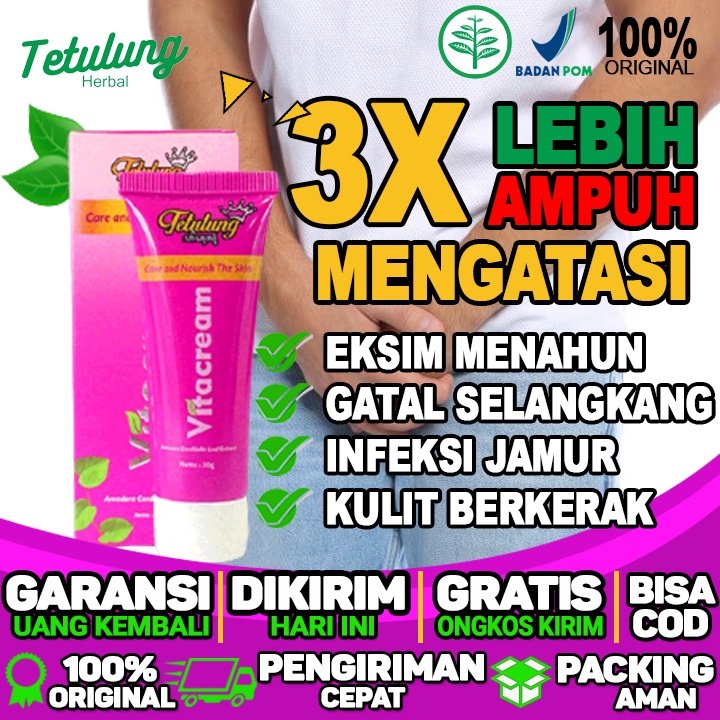 Obat Salep Vitacream Menghilangkan Selangkangan Hitam Dan Gatal Pada Selangkangan