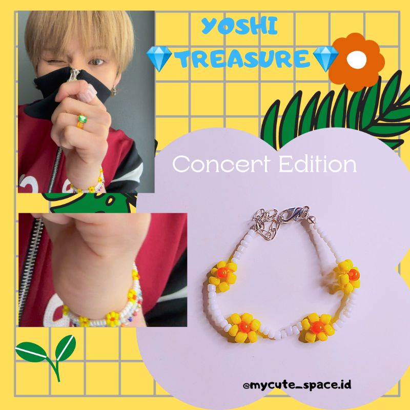 GELANG YOSHI TREASURE | GELANG HARUTO | TREASURE BRACELET BEADS | GELANG MURAH KOREA