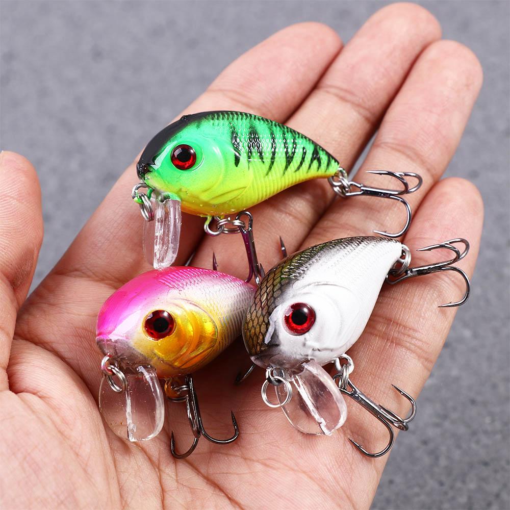 Lanfy Jerkbait Floating Hard Bait 4.5cm Umpan Plastik Wobbler Lure Floating Hard Bait Umpan Pancing