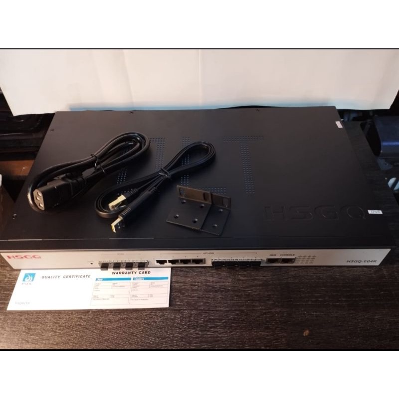 olt hsgq epon 4port E04ID plus sfp 8db baru