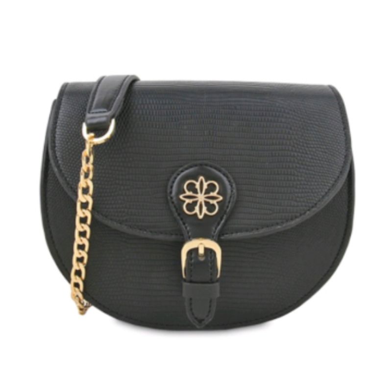 Tas Les Catino Ichiroku Flap Cb Animal Print Black/7