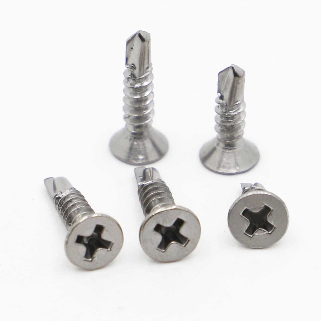 Mata Baut Flat Head Self Tapping Screw M6.3 25 mm 1 PCS MO410