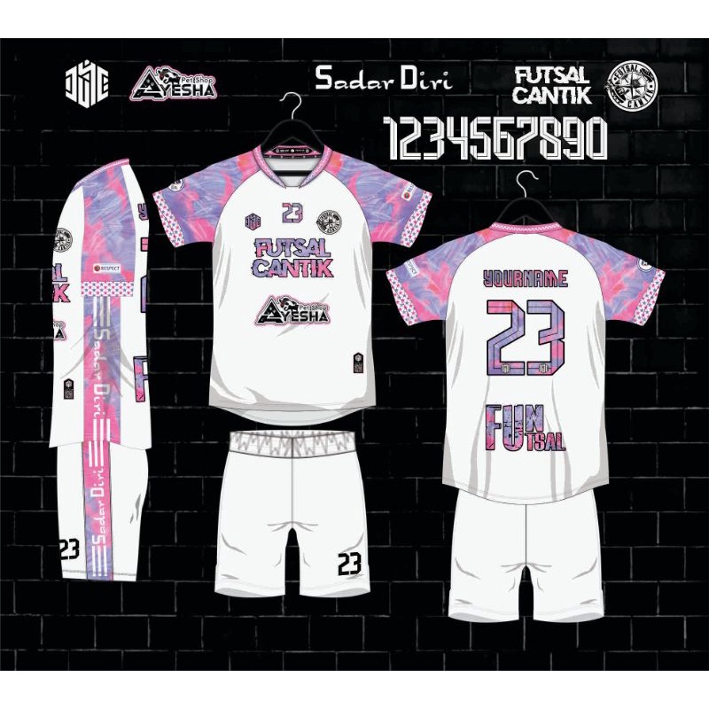 Jersey Satuan Custom Printing | Jersey Futsal | Cewek Futsal | Futsal Cantik | Fun Futsal | Football