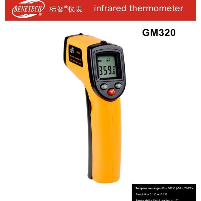 GM320 Benetech Infrared Termometer Thermometer GM-320 Termogun GM 320