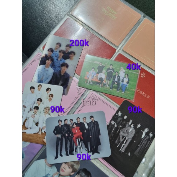 PC Photocard Grup Group OT7 BTS Dicon In The Soop 2