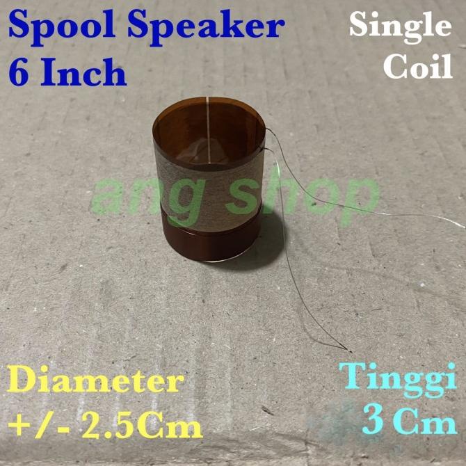 Jual Spool Spul Spol Voice Coil Speaker 6 Inch 25 5 Mm 25 5Mm Capton