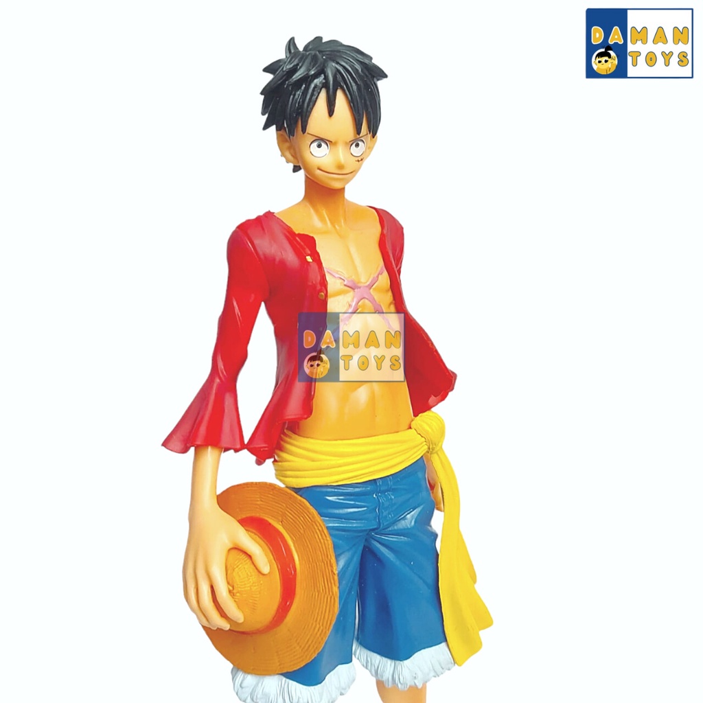 Action Figure One Piece Monkey D.Luffy Master Star Piece Lufy Ace Sabo Potrait Of Pirates Anime Pajangan Koleksi