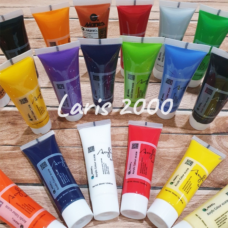 

Maries Cat Akrilik / Acrylic Color Paint Cat Lukis Kanvas Maries 30ml