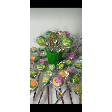 

cokelat loli tema idul fitri / lebaran isi 12pcs