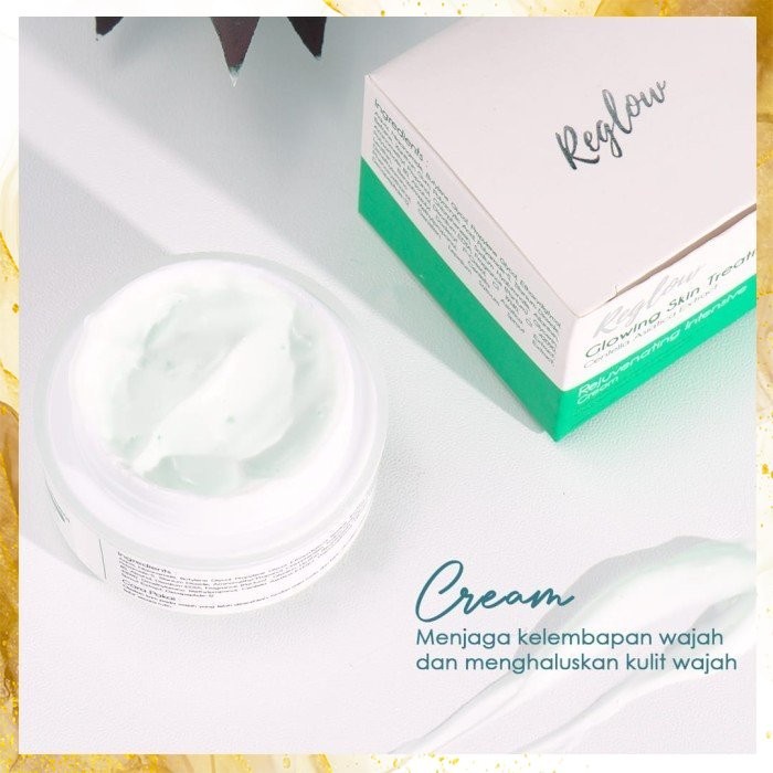 LO - Cream Wajah Siang Malam Reglow - Bpom - Halal