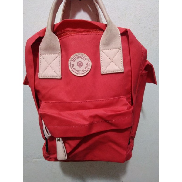 Tas Ransel Planet Ocean Red Original