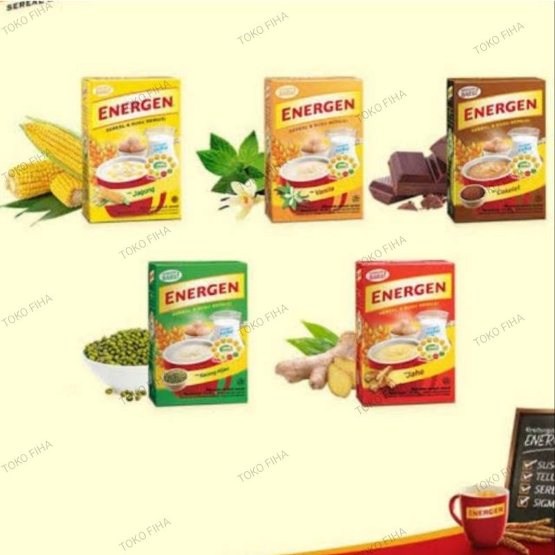 

Energen Sereal Gandum & Susu All Varian - sachet