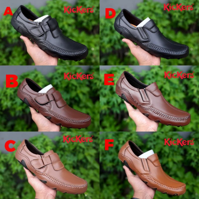 SEPATU KASUAL PRIA KICKERS KULIT ASLI ART 2020 2021