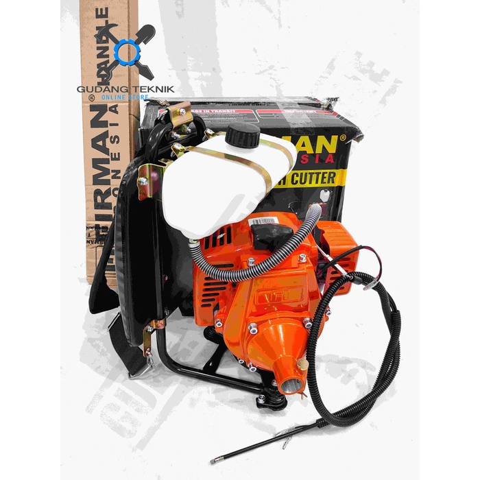 Mesin Potong Rumput Gendong 2Tak FGB388 FI FIRMAN JAGO / Mesin Pemotong Rumput Brush Cutter 2 Tak FGB 388 2T FIRMAN JAGO