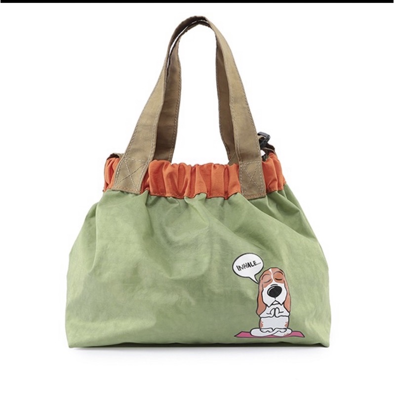 tas wanita dumpling bag green hush puppies