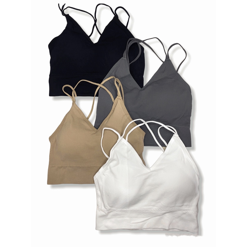 BL4 Bralette Bra Wanita Tanktop BH Wanita Korea Style Sport Bra Sexy Bra Import Quality