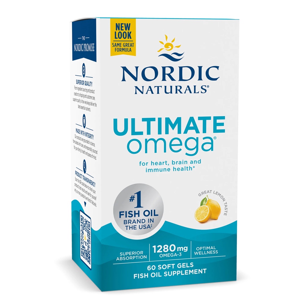 NORDIC NATURALS ULTIMATE OMEGA 60 Softgels