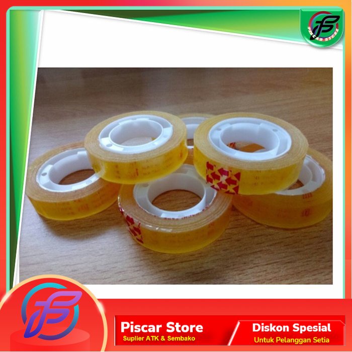 

Selotip Kecil / Isolasi 1/2 x 25 Yard Nachi