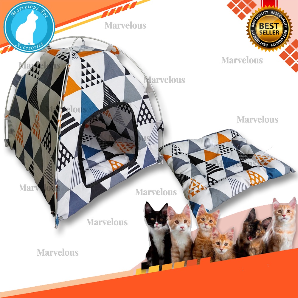 Tenda Kucing Murah Gratis Alas Kasur Tenda Ukuran All Size